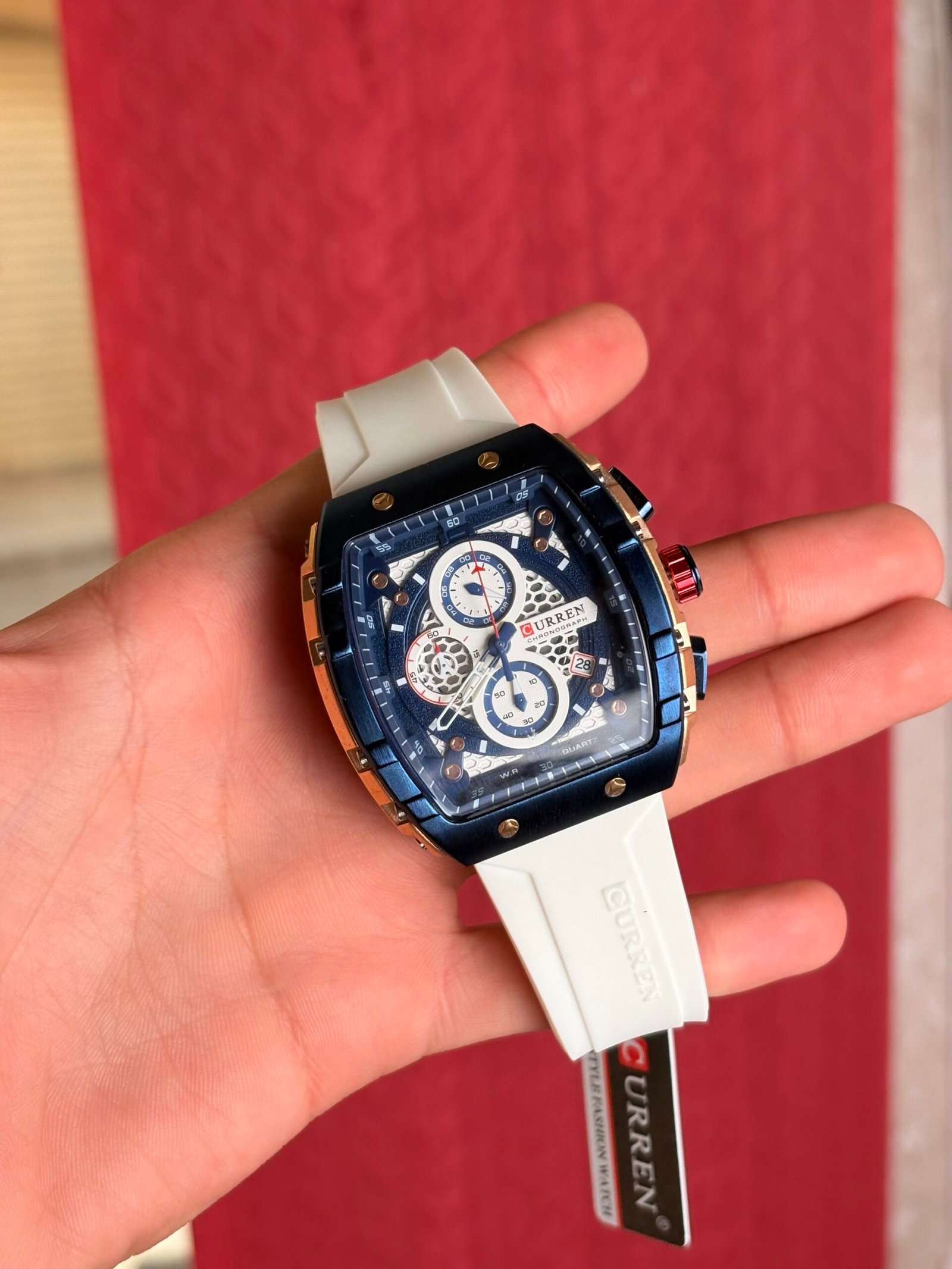 Curren Vortex™ G براصلي سيليكون كرونوغراف - الصورة 5