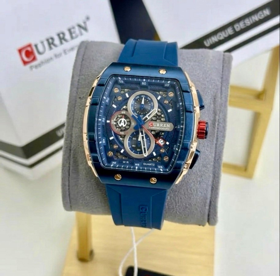 Curren Vortex™ G براصلي سيليكون كرونوغراف - الصورة 7