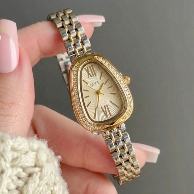 IEKE 88241 براصلي ذهبي فضي بخلفية ذهبية