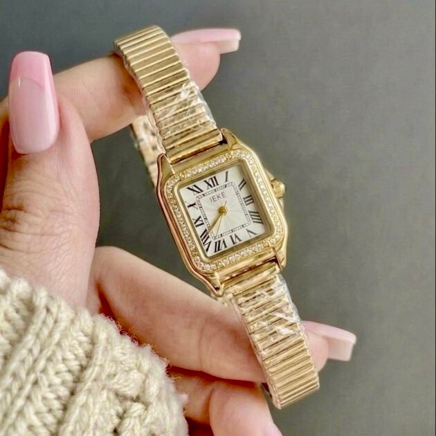 IEKE 88408 براصلي ذهبي خلفية بيضاء