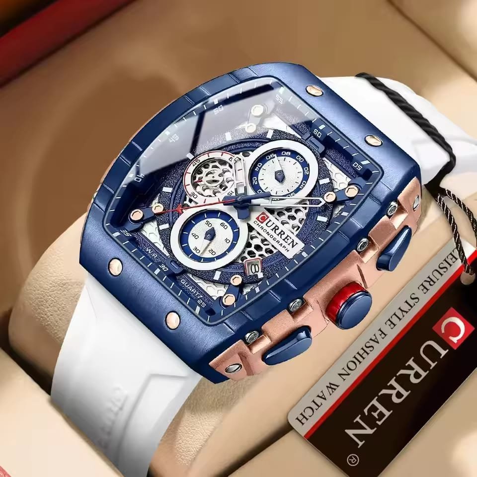 Curren Vortex™ G براصلي سيليكون كرونوغراف - الصورة 10